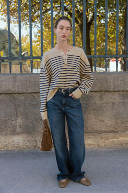STRIPED KNIT SWEATER - Zara фото 9