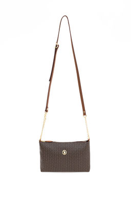 U. S. Polo Assn Женская коричневая сумка через плечо - U.s. polo assn фото 4