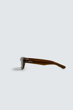 GAFAS DE SOL RECTANGULARES LIMITED EDITION / Marr?n - Zara фото 4