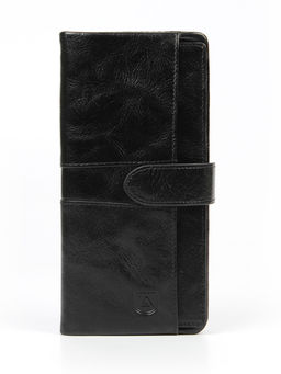 LACCOMA клатч V165-5-38-черный натуральная кожа