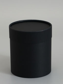 Коробка подарочная, завальцованная, "Черная", 12 х 12 см