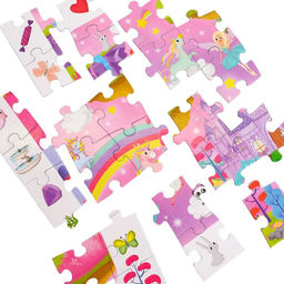 Пазлы Найди и покажи. Сказочный город единорогов, 88 деталей - Puzzle time фото 5