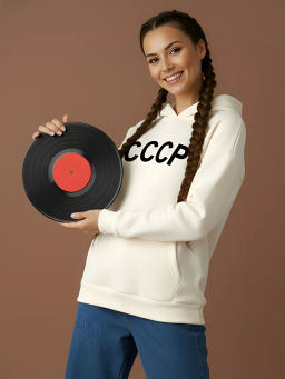 Уценка! ХУДИ женское с принтом цвет в ассортименте - Вега фото 7