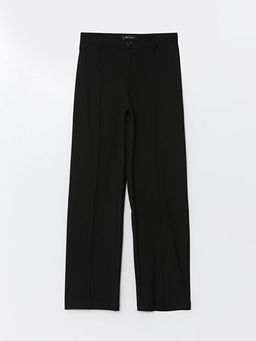 Dar Fit D?z Geni? Pa?a Kad?n Pantolon