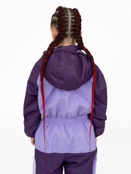 Комбинезон демисезонный сирень