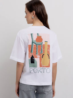 CONTE LD 2710 Футболка женская white-porto - Conte elegant фото 4