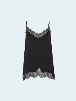 ЕМКА / Топ из шёлка и кружева