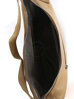 Сумка женская натуральная кожа GU 163-8537, 1отд+еврокарм, бежевый SALE 260168 - Adelia фото 3