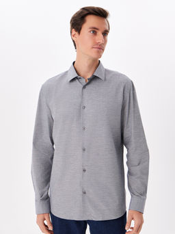Сорочка мужская длинный рукав GREG 313/237/0615/ZN/1 STRETCH  фото 8