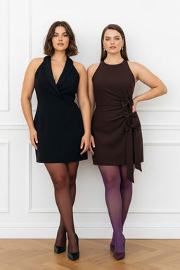 Cok Renkli 2li Duz Jakar Orme Corap THMAW26CO00016