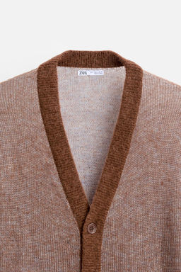 CONTRAST CARDIGAN - Zara фото 9