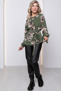 Блуза Виктория Флер (грин) - Diolche фото 3