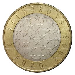 3 евро 2008 года Председательство Словении в Евросоюзе