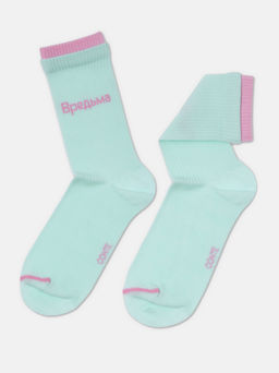 Цена за 2 пары. Носки Удлиненные CONTE ACTIVE бледно-бирюзовый - Conte elegant фото 4