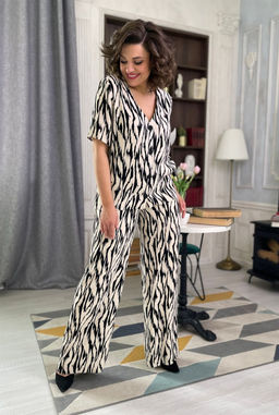 Костюм Rumoda 2127 белый+принт