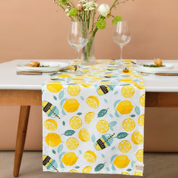 Дорожка Этель Лимонад 40х149 см, 80% хл, 20% пэ, сатин 110 г/м2