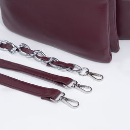 Сумка кросс-боди на молнии, цвет бордовый - Simaland фото 6