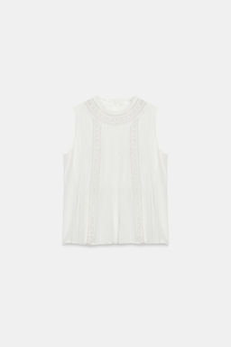 CAMISA ROM?NTICA ZW COLLECTION / Blanco