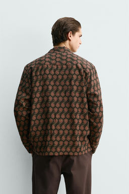 PAISLEY PRINT FLOWING SHIRT