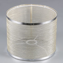 Абажур E27 серый 25х25х20см