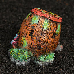 Декор-грот для аквариума Бочка, 11 х 9 х 10 см - Simaland фото 3