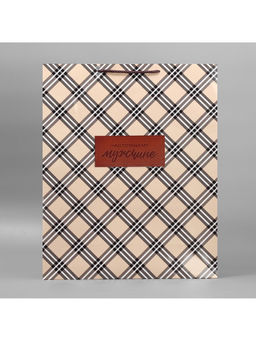 Пакет подарочный ламинированный, упаковка, Настоящему мужчине, XL, 40?49?15 см