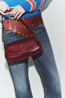 BOLSO DE HOMBRO SOLAPA / Rojo