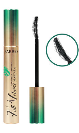 FARRES /6065/ Тушь для ресниц BOTANICA эффект объёма и удлинения 12мл. (12)