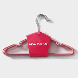 Плечики - вешалки для одежды Доляна, 29.5×16.5 см, 10 шт., детские, антискользящее покрытие, розовые