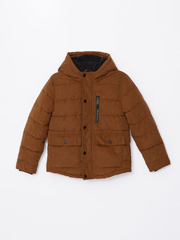 Kap??onlu Erkek ?ocuk Mont