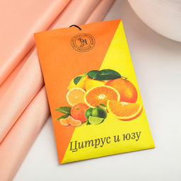 Цена за 3 шт. Саше ароматическое "Цитрус и юзу", 10 г, "Богатство Аромата"