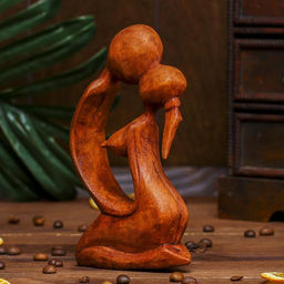 Сувенир «Поцелуй», 15×9×3.5 см, дерево