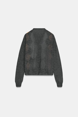 ARGYLE KNIT CARDIGAN - Zara фото 6