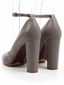 06-A34A-532HK GREY/BEIGE Туфли женские (натуральная кожа)
