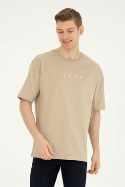 Мужская футболка светло-хаки