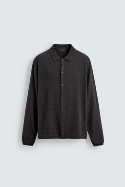 100% WOOL CARDIGAN - Zara фото 8