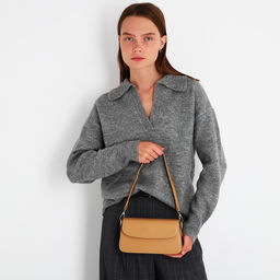 Сумка-мессенджер на магните, цвет бежевый - Simaland фото 3