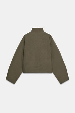 KNIT ZIP-UP JACKET - Zara фото 8