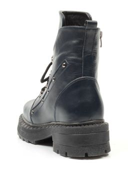 04-926-LACI DARK BLUE Ботинки зимние женские (натуральная кожа, натуральный мех) - Фабричный китай фото 8