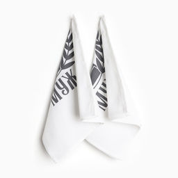 Набор кухонных полотенец Доляна. Лучший муж, 35?60 см-2 шт., 100% хлопок, 160 г/м?