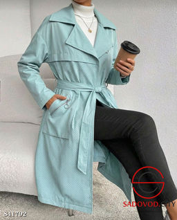 Тренч женский длинный весенний