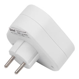 S-ES3-16F WHITE Разветвитель сетевой, б/з. 3 гнезда. 16А, 3500Вт. Белый. ТМ Uniel