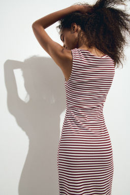 Vestido midi en punto de canal? - H&m фото 4