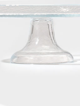 Блюдо на ножке Доляна Tasty, d=22 см, стекло, прозрачное фото 4