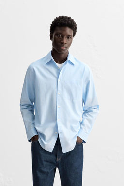 COTTON POPLIN SHIRT - Zara фото 3