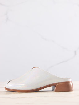 Сабо 3200.25294br.Белый ибица+коричневый