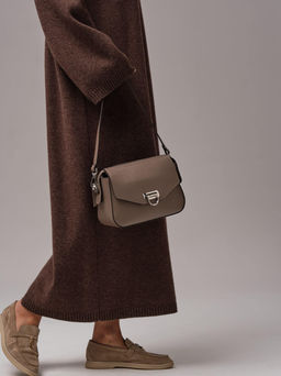 Женская сумка кросс-боди Azaro 3684 тауп соло