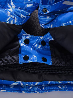 Горнолыжный костюм Valianly детский для мальчика голубого цвета 9205Gl