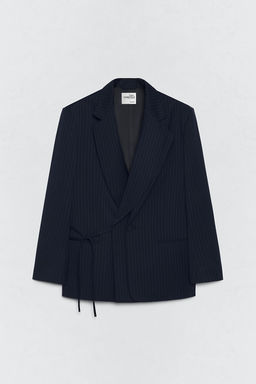 SOSHIOTSUKI X ZARA PINSTRIPE SUIT BLAZER  фото 3