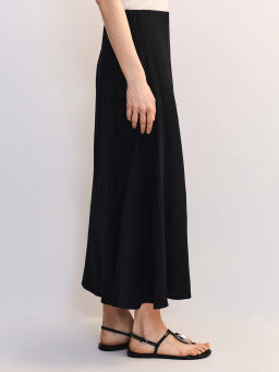 Юбка миди из вискозы и льна ZR2605013502-50 / Zarina